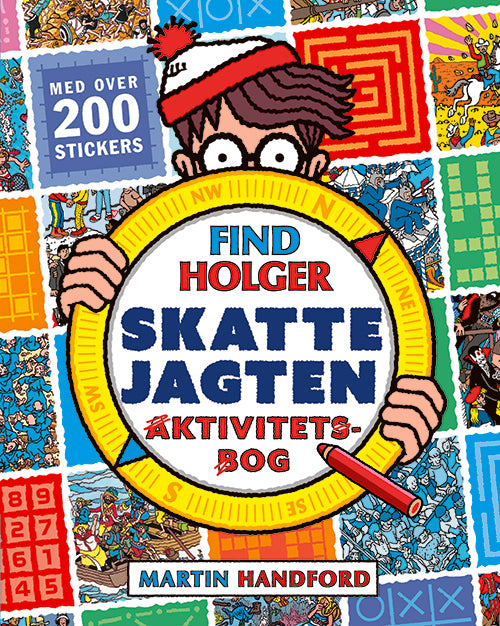 Find Holger - Skattejagten - aktivitetsbog med over 200 stickers