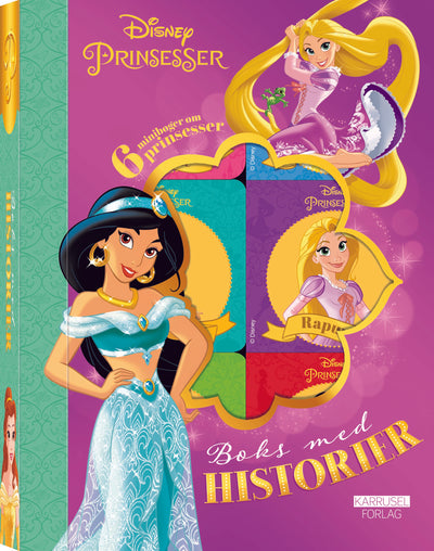Disney Prinsesser - Boks med historier (med 6 minibøger)