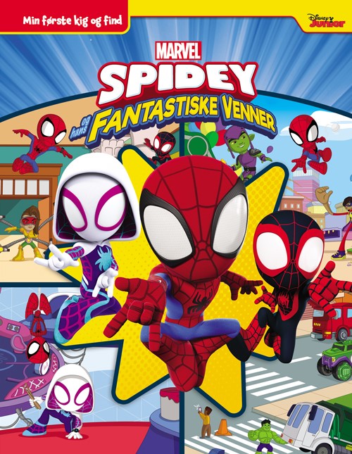 Marvel - Spidey og hans fantastiske venner - Min Første Kig og Find