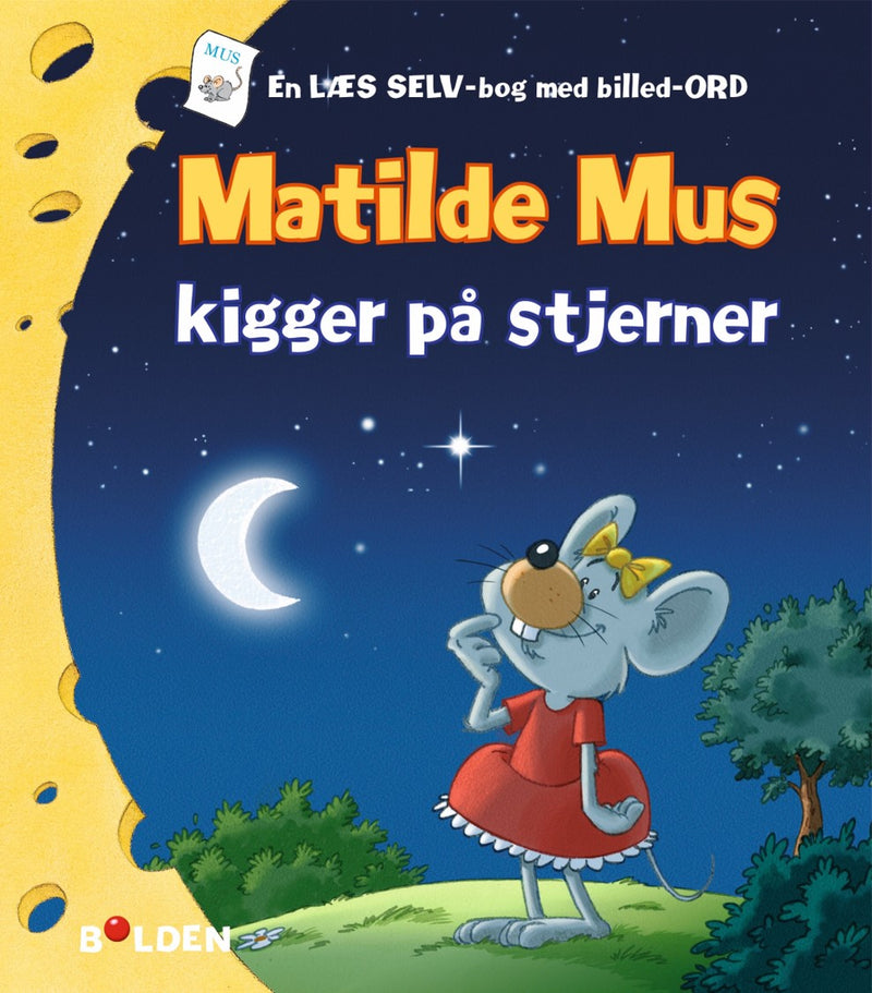 Matilde Mus kigger på stjerner