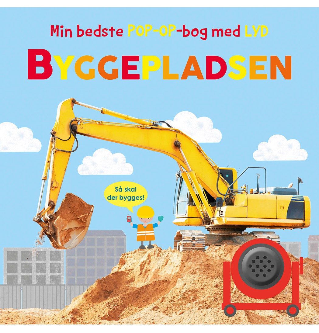 Min bedste pop-op-bog-bog med lyd: Byggepladsen