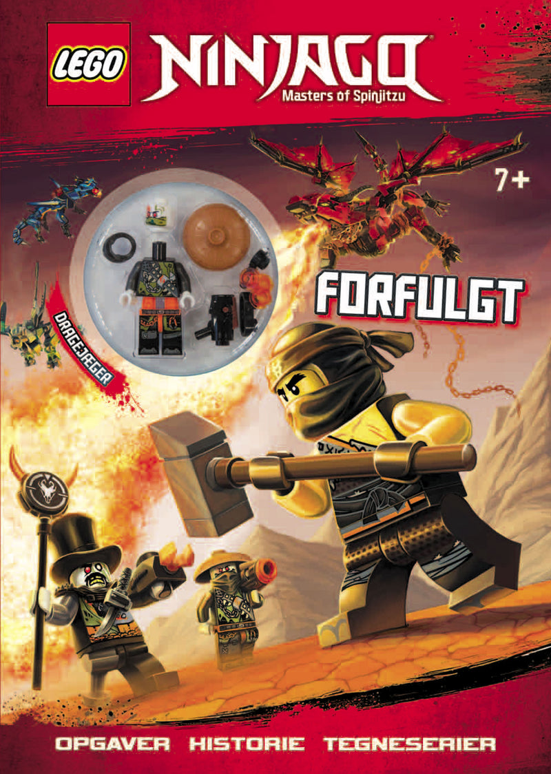 LEGO® Ninjago. Aktivitetsbog med minifigur: Forfulgt