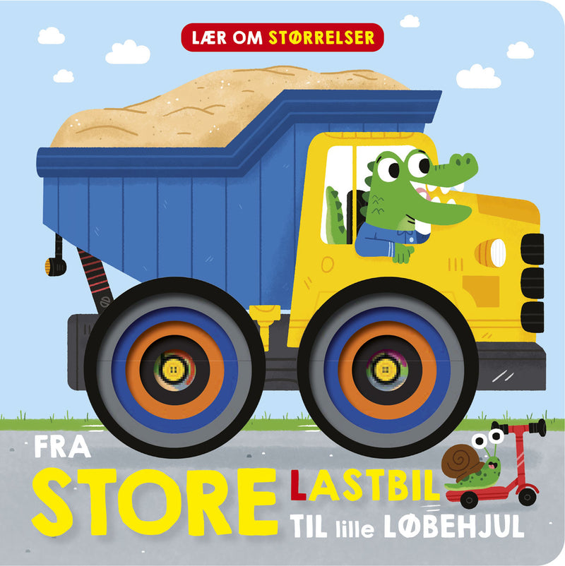 Fra store lastbil til lille løbehjul