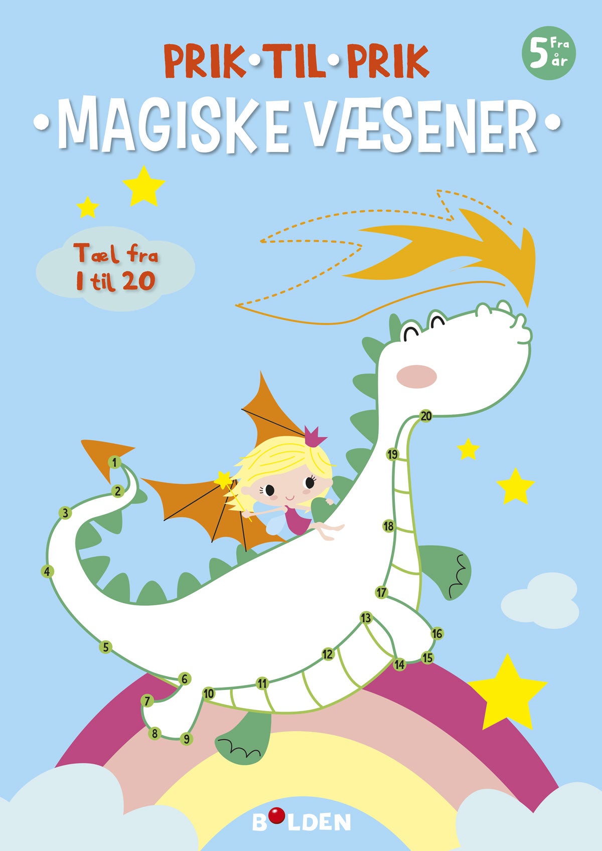 Prik til prik: Magiske væsener - Tæl fra 1 til 20