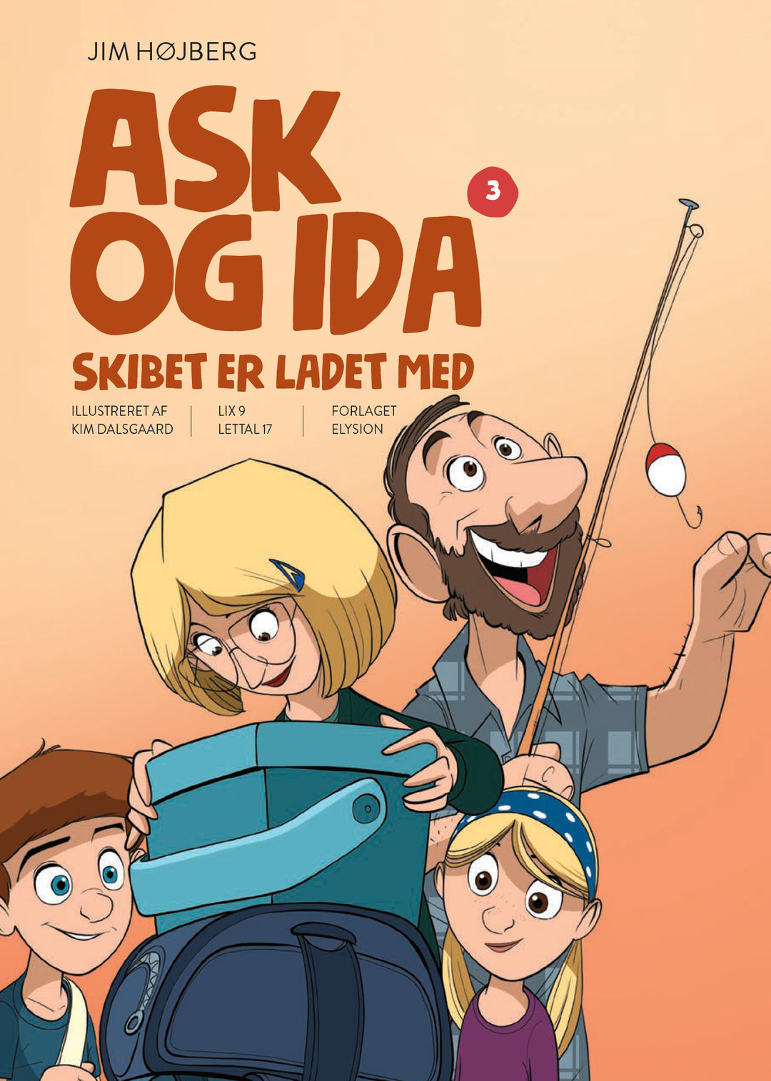 Skibet er ladet med