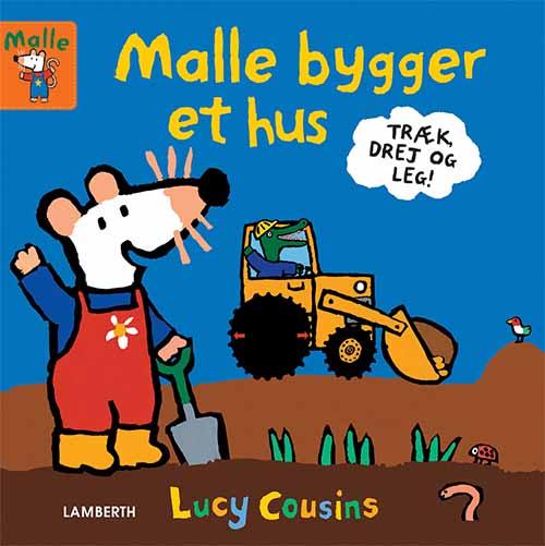 Malle bygger et hus