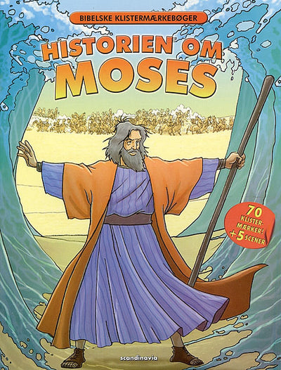 Historien om Moses (klistermærkebog)