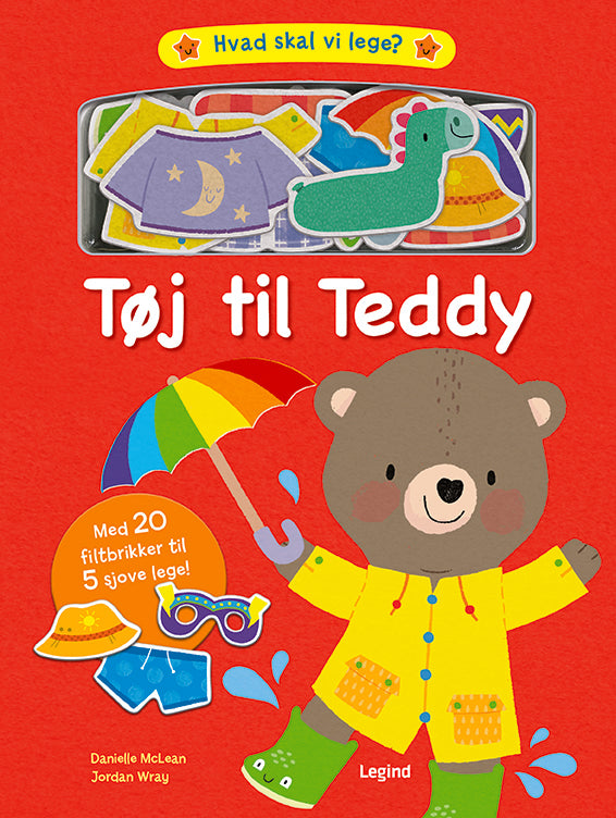Hvad skal vi lege? Tøj til Teddy