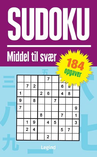 Sudoku - Middel til svær