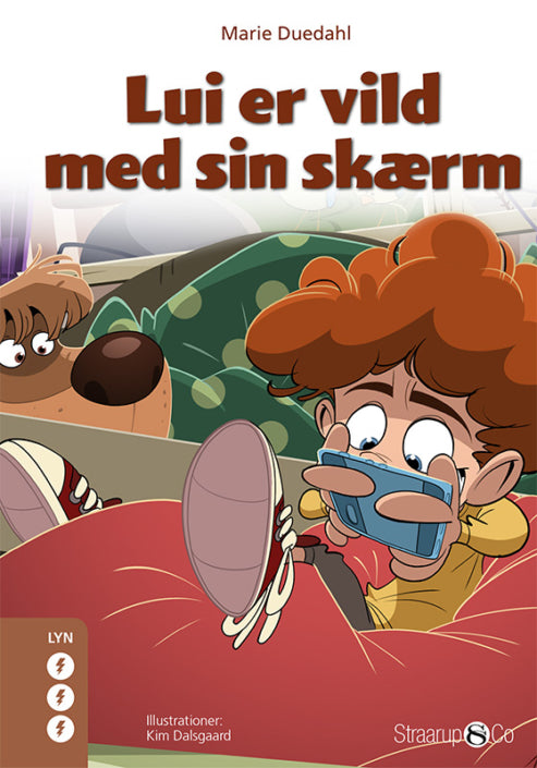 Lui er vild med sin skærm