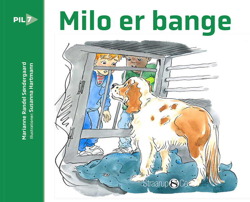 Milo er bange