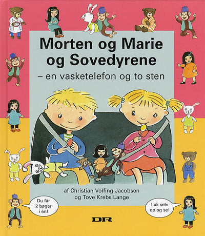 Morten og Marie og sovedyrene - en vasketelefon og to sten