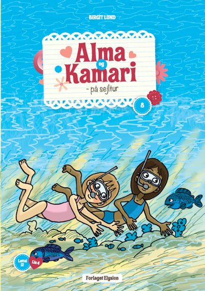 Alma og Kamari på sejltur