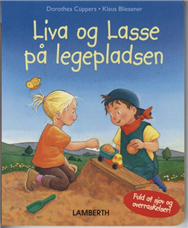 Liva og Lasse på legepladsen
