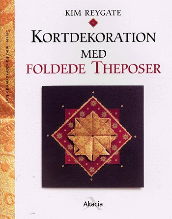 Kortdekoration med foldede theposer