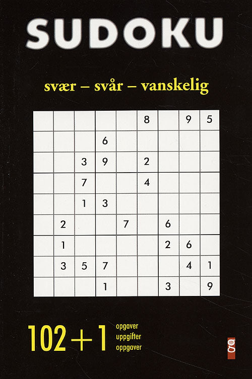 Sudoku 8 - Svær