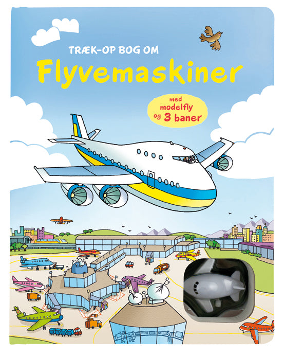Træk-Op Bog om Flyvemaskiner