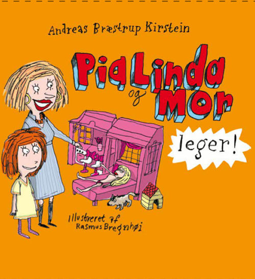 Pia Linda og mor leger