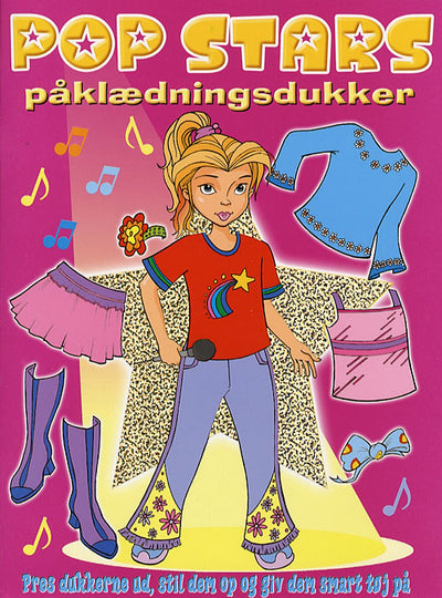 Pop stars påklædningsdukker