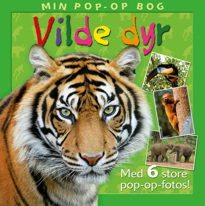 Min pop-op bog: Vilde dyr (pakke med 4 stk.)