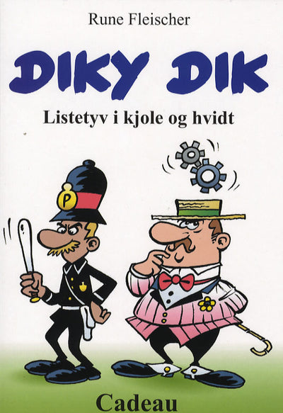 Diky Dik - listetyv i kjole og hvidt