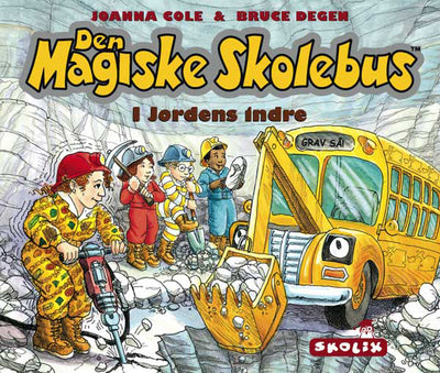 Den magiske skolebus i jordens indre