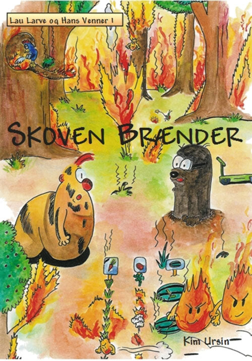 Skoven brænder