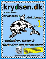 Krydsords- og sudokubogen nr. 1 á 10 stk