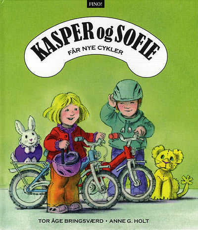 Kasper og Sofie får nye cykler