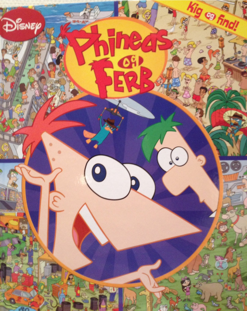 Kig &amp; Find Phineas og Ferb