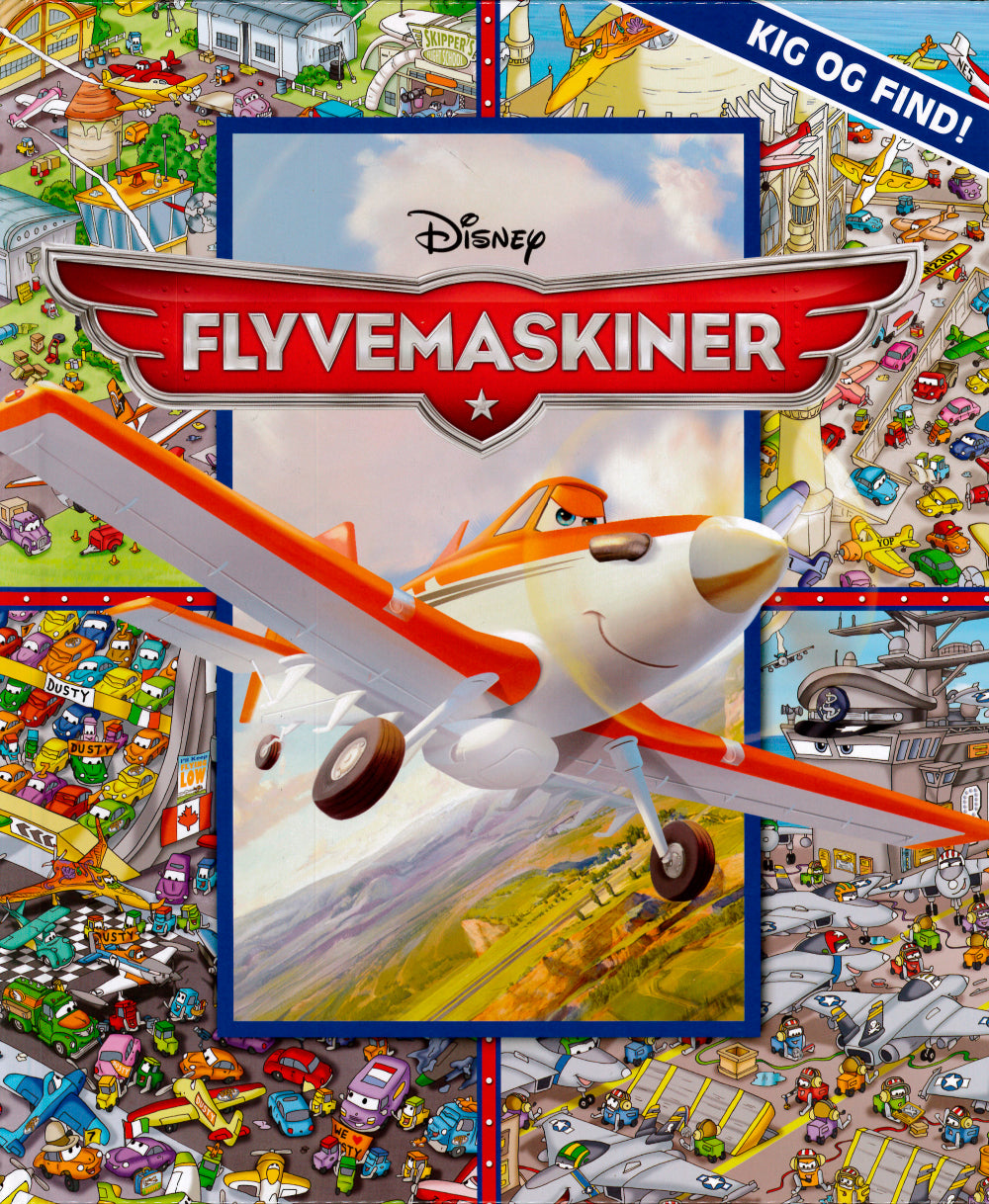 Disney Kig &amp; Find - Flyvemaskiner