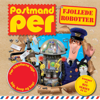 Postmand Per - Fjollede robotter – lydknapbog