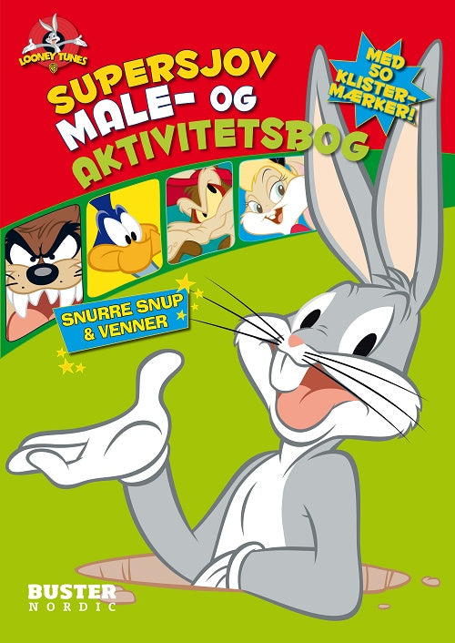 Looney Tunes: Supersjov male- og aktivitetsbog