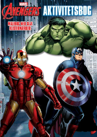 Marvel Avengers Aktivitets bog