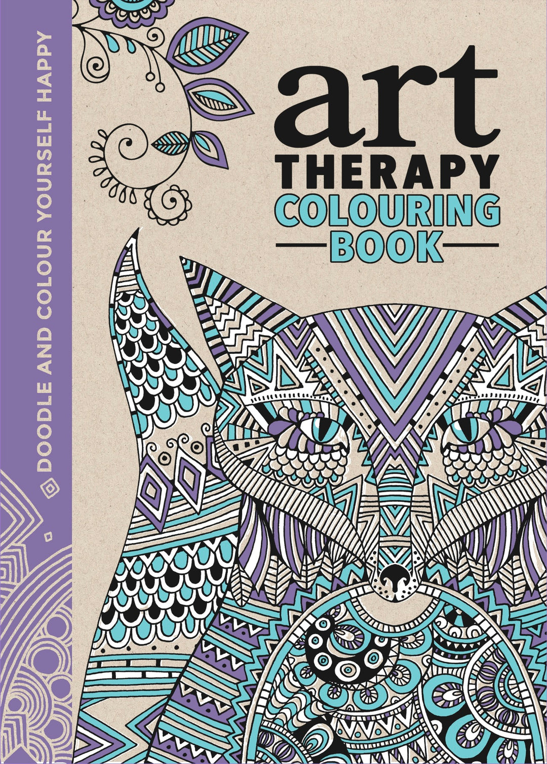 Art Therapy Colouring Book