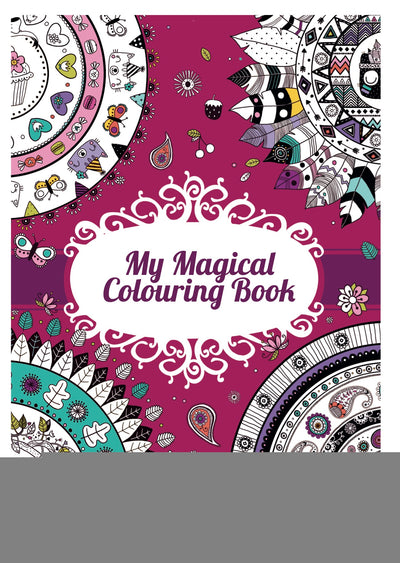 My magical colouring book