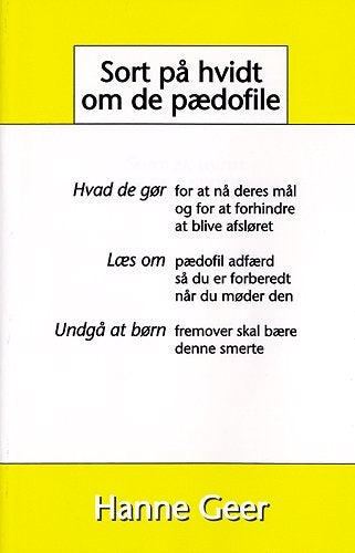 Sort på hvidt om de pædofile