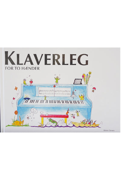 Klaverleg for to hænder (blå)