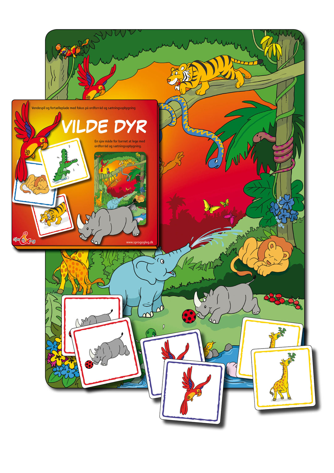 Vilde Dyr – Vendespil og fortælleplade