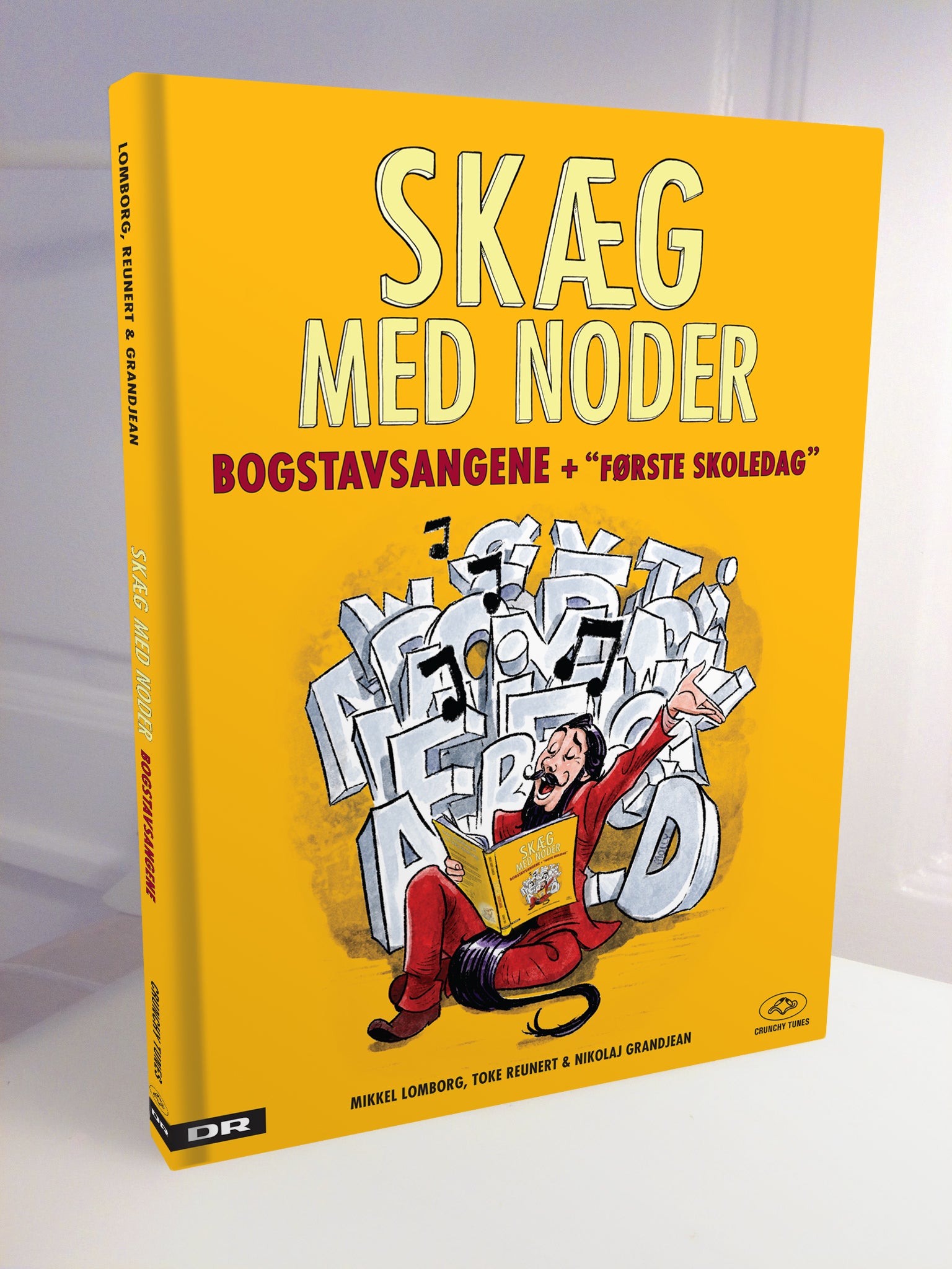 Skæg med noder - Bogstavsangene